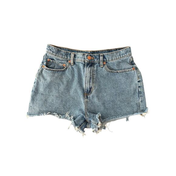 VICTORIA SECRET PINK DENIM CUT OFF SHORTS SIZE 29 - Picture 1 of 6